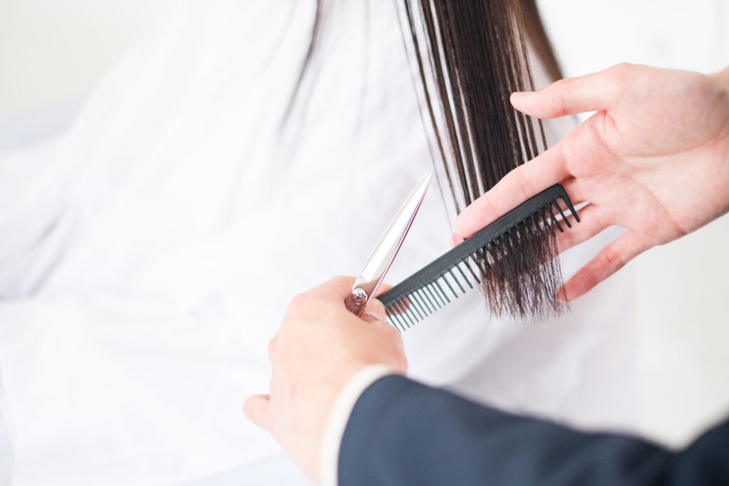 ブリーチリペア®︎専門美容室KOCUの施術シーン